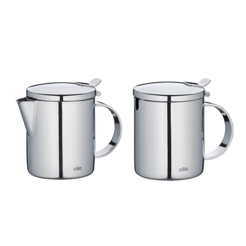 Cilio "Aida" Milchkännchen und Zuckerdose als Geschenkset