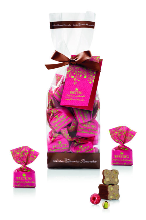 Antica Tartufi dolci Lampone e Pistacchio